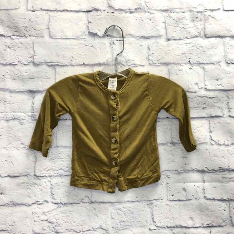 Kate Quinn Organics Green Size 12-18 months Boys Long Sleeve Shirt