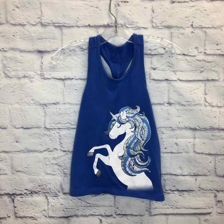 Childrens Place Blue Size 5 Girls Tank Top