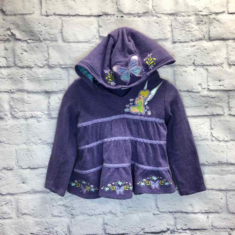 Disney Store Purple Size 2T Girls Sweatshirt/Hoodie