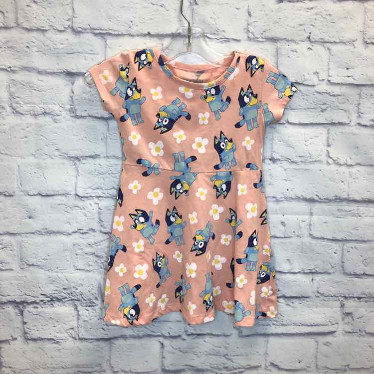 Bluey Pink Size 3T Girls Dress