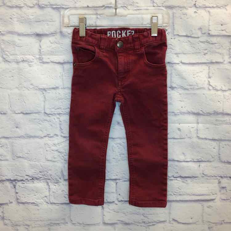 Crazy 8 Red Size 2T Boys Jeans