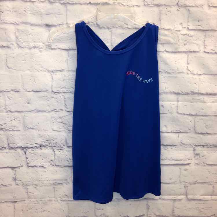 All In Motion Blue Size 14 Girls Tank Top