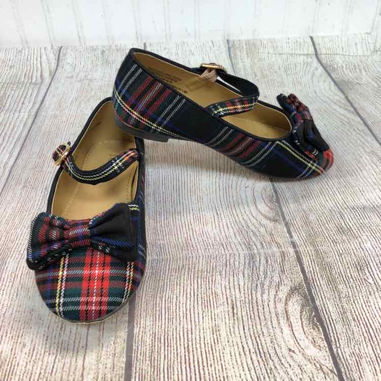 J Crew Plaid Size 12 Girls Dress Shoes