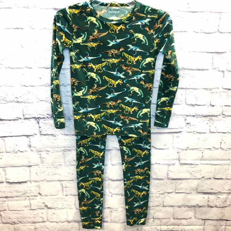 Cat & Jack Green Size 10 Boys Pajamas