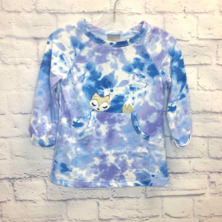 Berkley Jensen Blue Size 5 Girls Long Sleeve Shirt