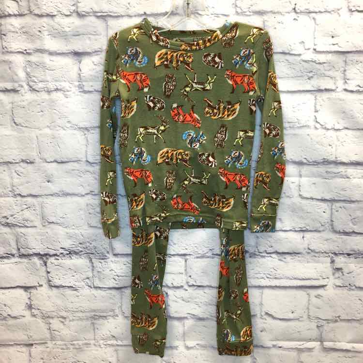 Cat & Jack Green Size 6 Boys Pajamas
