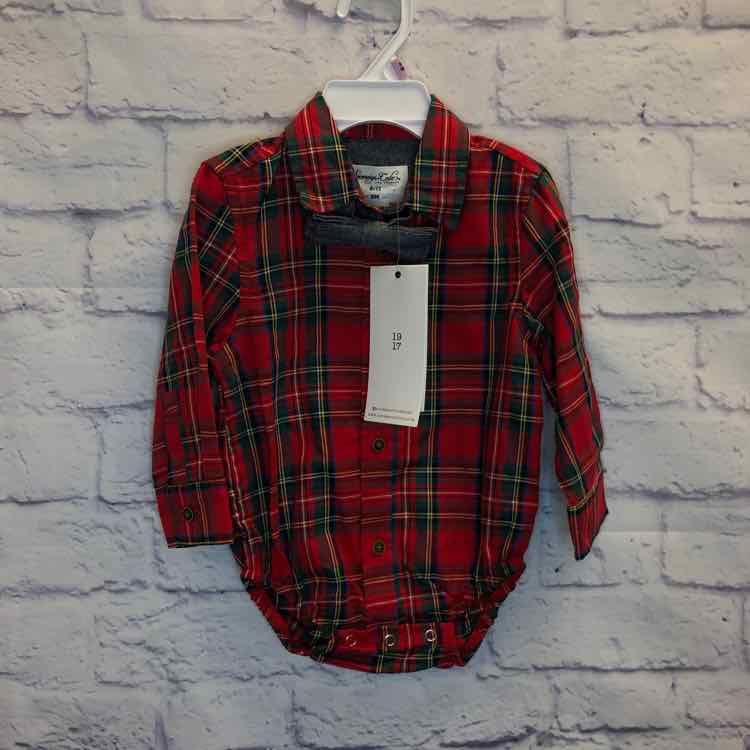 Sovereign Code Red Size 9 Months Boys Bodysuit