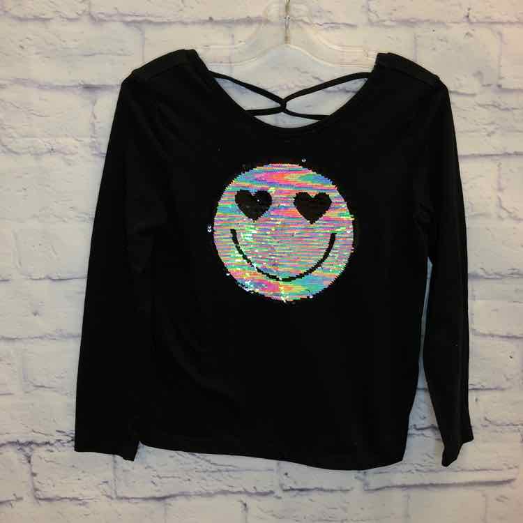 Child of Mine Black Size 7 Girls Long Sleeve Shirt