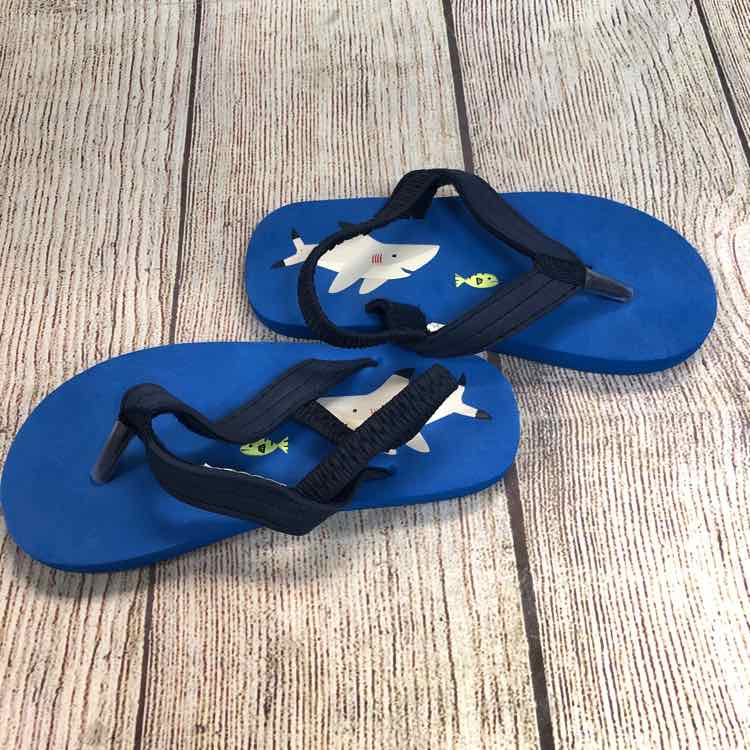Carters Blue Size 7 Boys Flip Flops