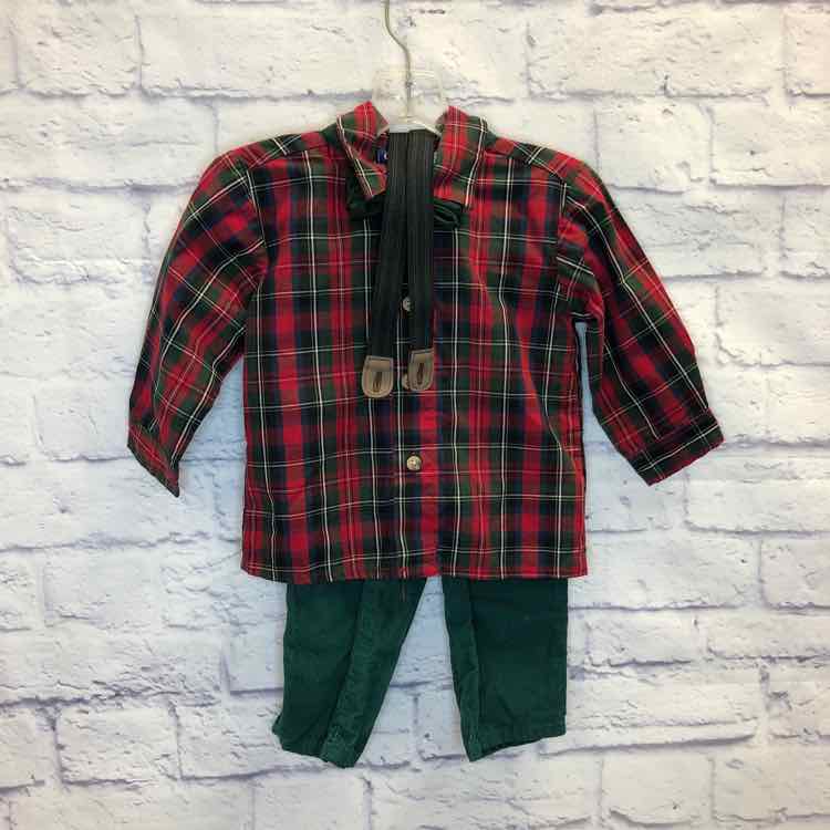 Great Guy Plaid Size 18 Months Boys 4 Piece Outfit