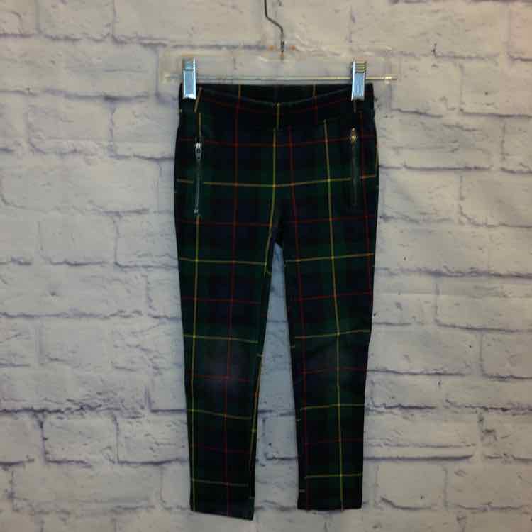 Childrens Place Plaid Size 5 Girls Leggings
