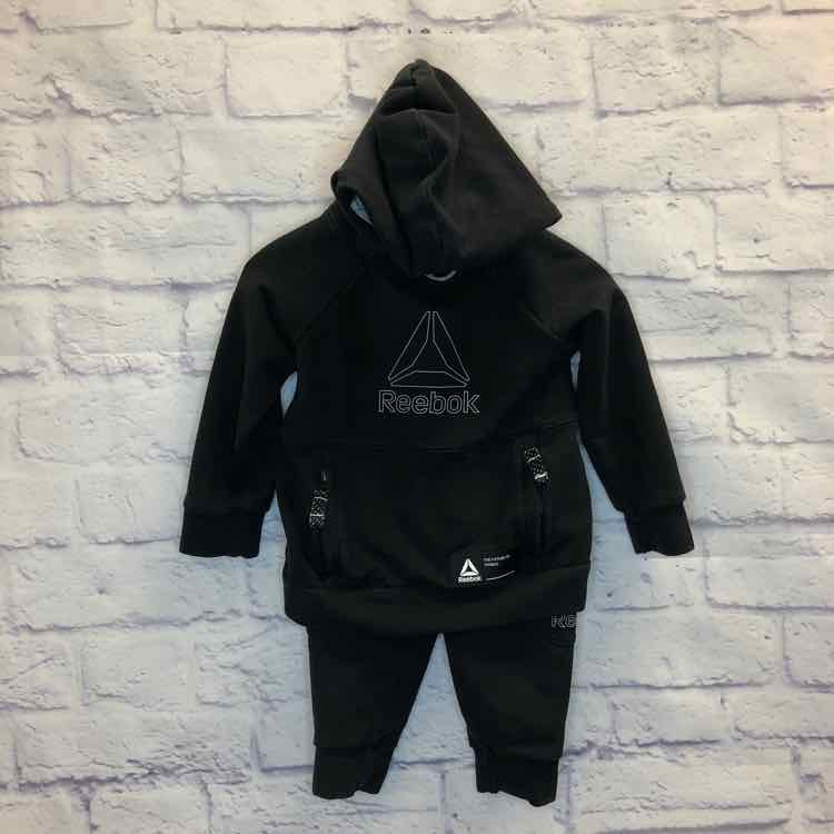Reebok Black Size 18 Months Boys 2 Piece Outfit