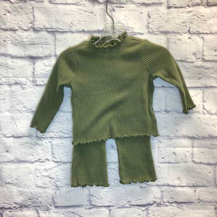 Old Navy Green Size 3-6 Months Girls 2 Piece Outfit