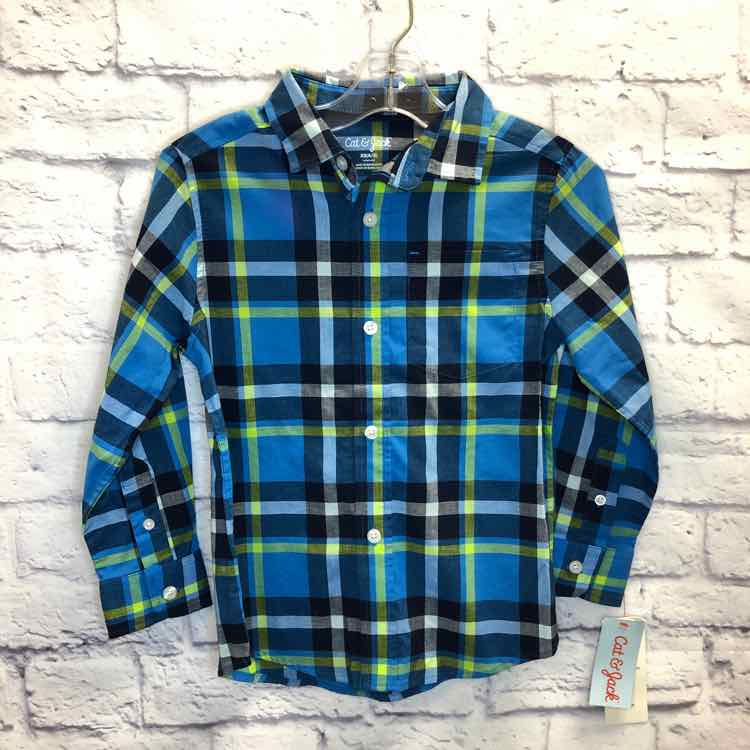 Cat & Jack Blue Size 4T Boy Polo or Button Down