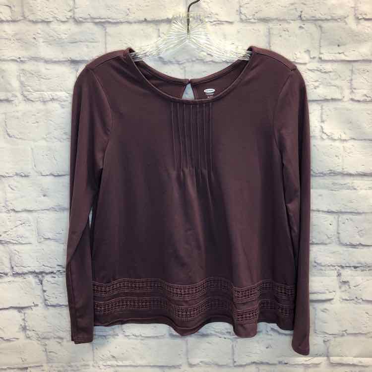 Old Navy Purple Size 14 Girls Long Sleeve Shirt