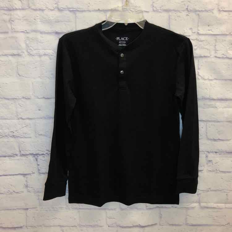 Childrens Place Black Size 10 Boys Long Sleeve Shirt