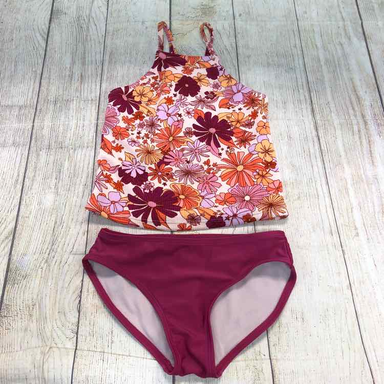 Cat & Jack Floral Size 6 Girls Two Piece