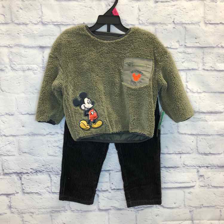 Disney Green Size 18 Months Boys 2 Piece Outfit