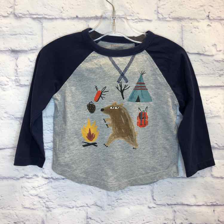 Gymboree Navy Size 18-24 months Boys Long Sleeve Shirt