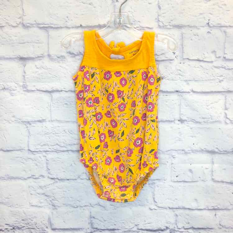 Carters Floral Size 6 Months Girls Romper
