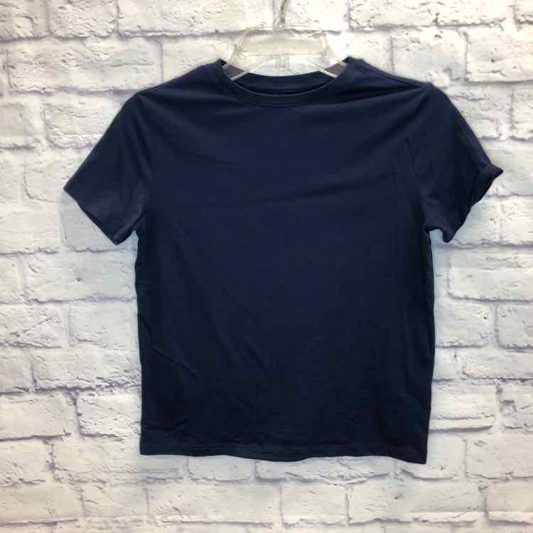 Cat & Jack Navy Size 10 Boys Short Sleeve Shirt