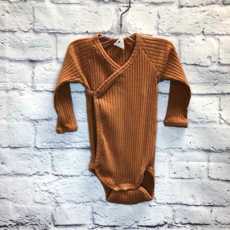 Kate Quinn Organics Orange Size 6-12 months Boys Bodysuit