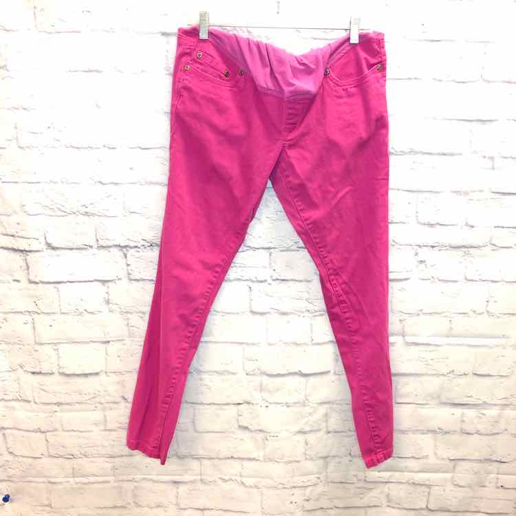 Baccini Pink Size M Maternity Pants