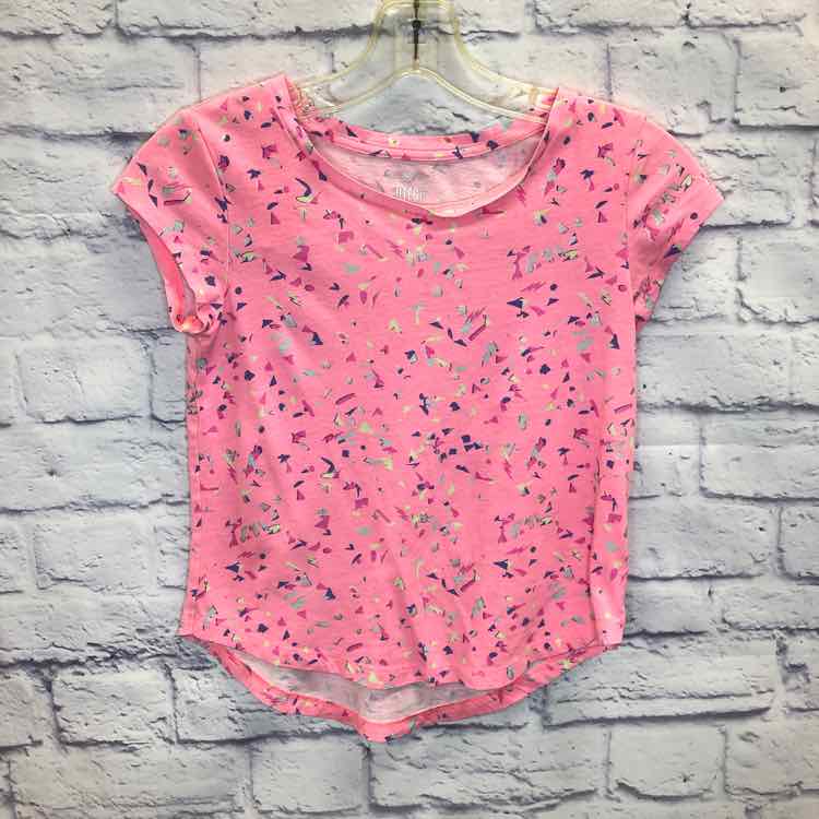 SO Pink Size 10 Girls Short Sleeve Shirt