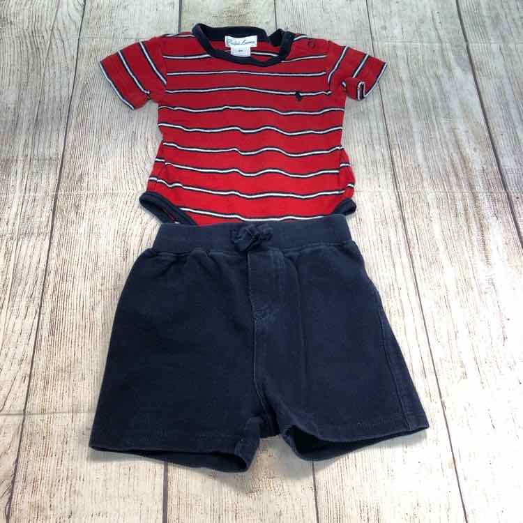 Ralph Lauren Red Size 6 Months Boys 2 Piece Outfit