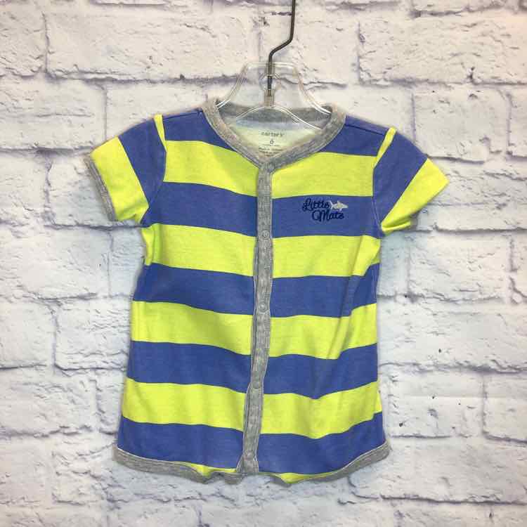 Carters Stripe Size 6 Months Boys One Piece