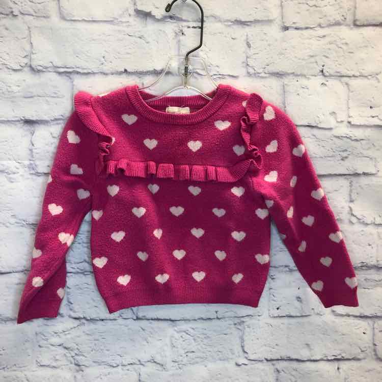 BTween Pink Size 24 Months Girls Sweater