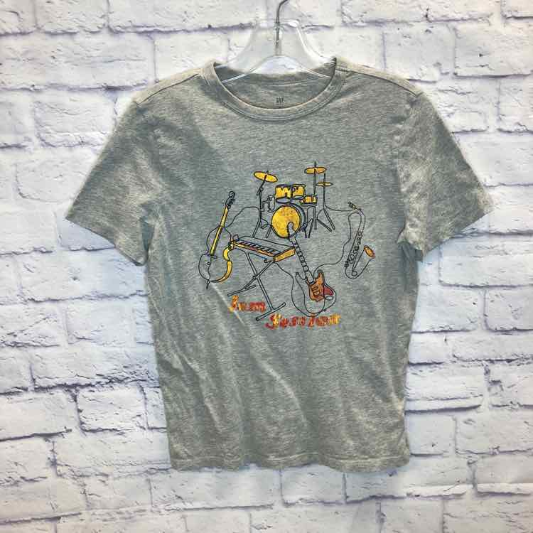 Gap Gray Size 12 Boys Short Sleeve Shirt