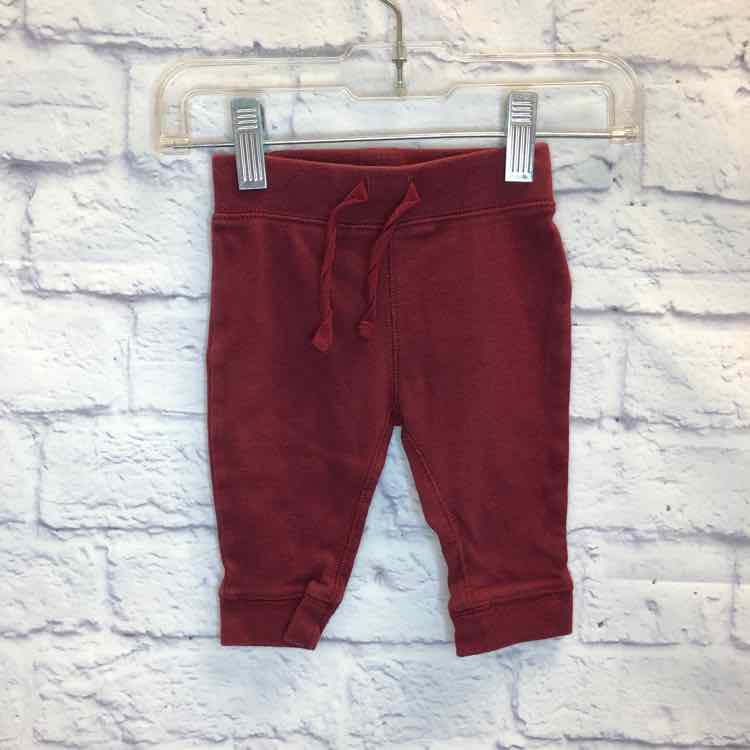 Old Navy Maroon Size 3-6 Months Boys Pants