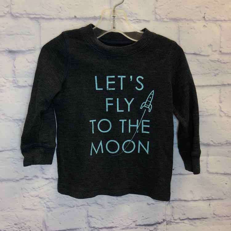 Jumping Beans Gray Size 24 Months Boys Long Sleeve Shirt