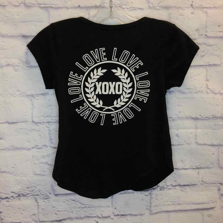 Xoxo Girls Black Size 7 Girls Short Sleeve Shirt