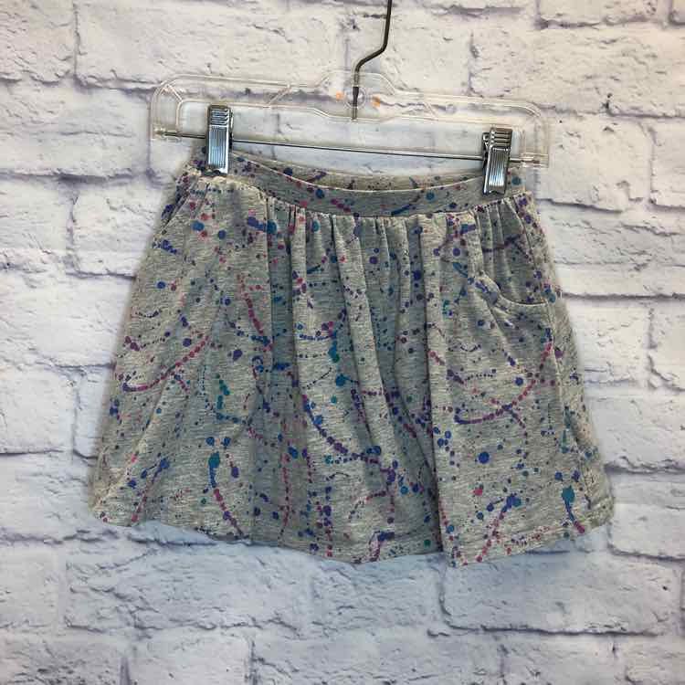 Lands End Gray Size 6X Girls Skirt