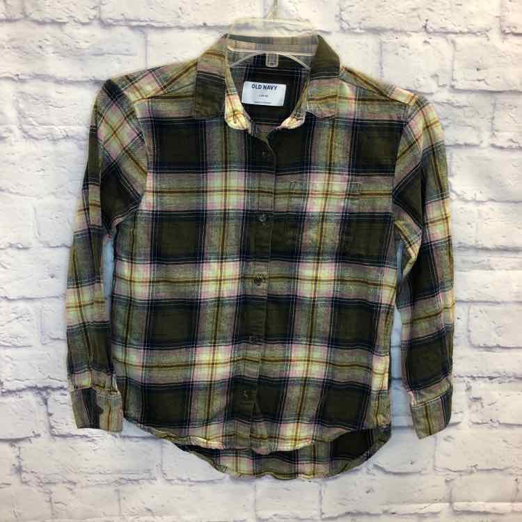 Old Navy Plaid Size 10 Boy Polo or Button Down
