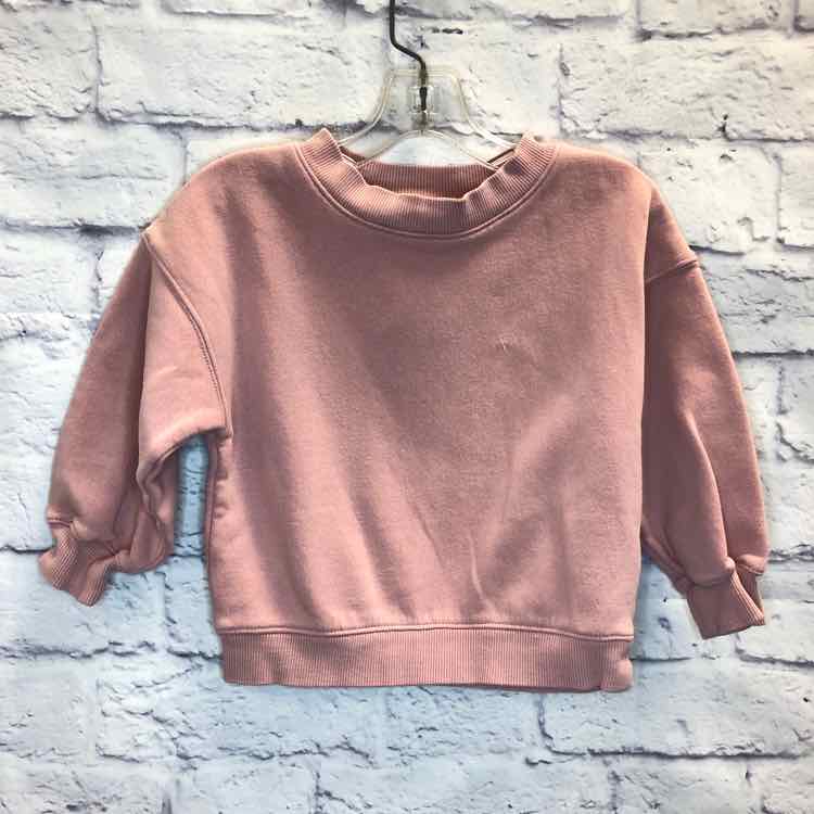 H&M Pink Size 2T Girls Sweatshirt/Hoodie