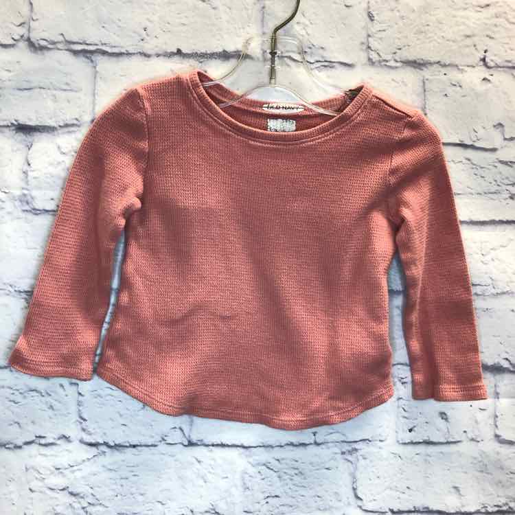 Old Navy Pink Size 18-24 months Girls Long Sleeve Shirt