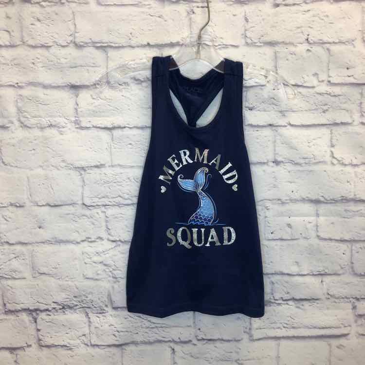 Childrens Place Navy Size 5 Girls Tank Top