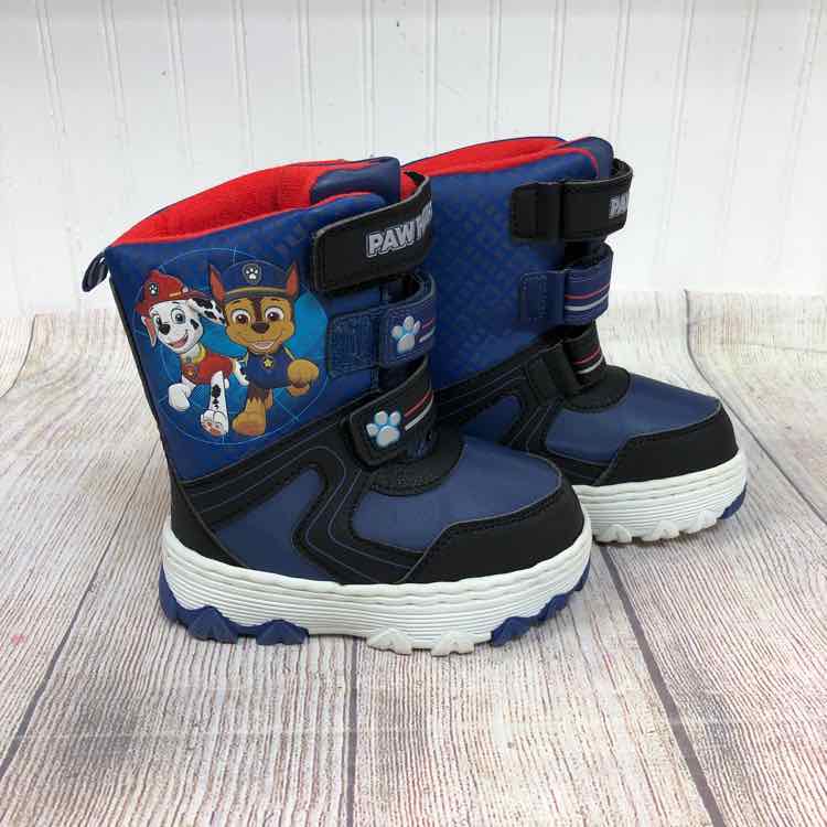 Paw Patrol Blue Size 8 Boys Snow Boots