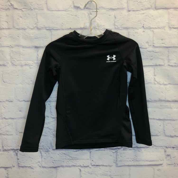 Under Armour Black Size 7 Girls Long Sleeve Shirt