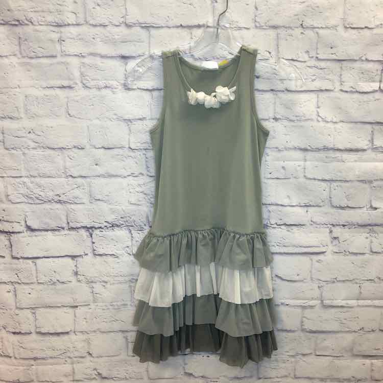 Hanna Andersson Gray Size 10 Girls Dress