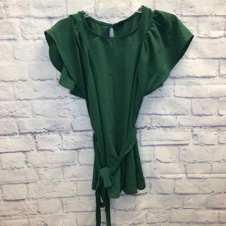 Shein Green Size L Maternity Short Slv Top
