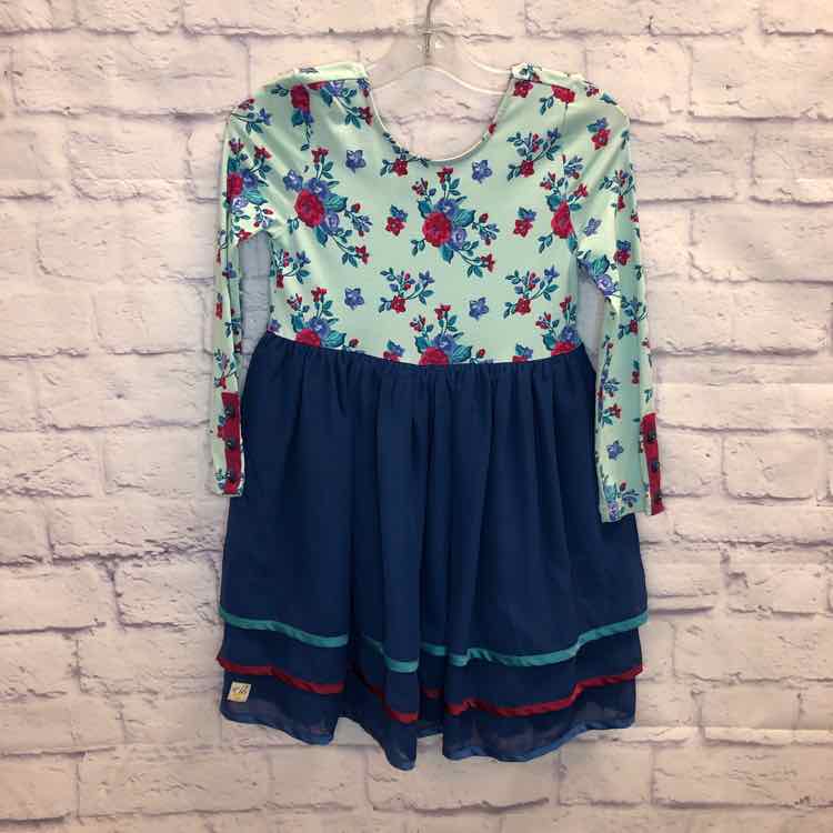 Wild Flowers Floral Size 6 Girls Dress