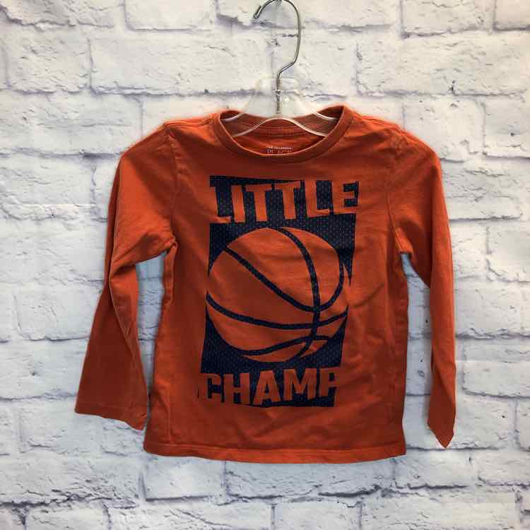 Childrens Place Orange Size 4T Boys Long Sleeve Shirt