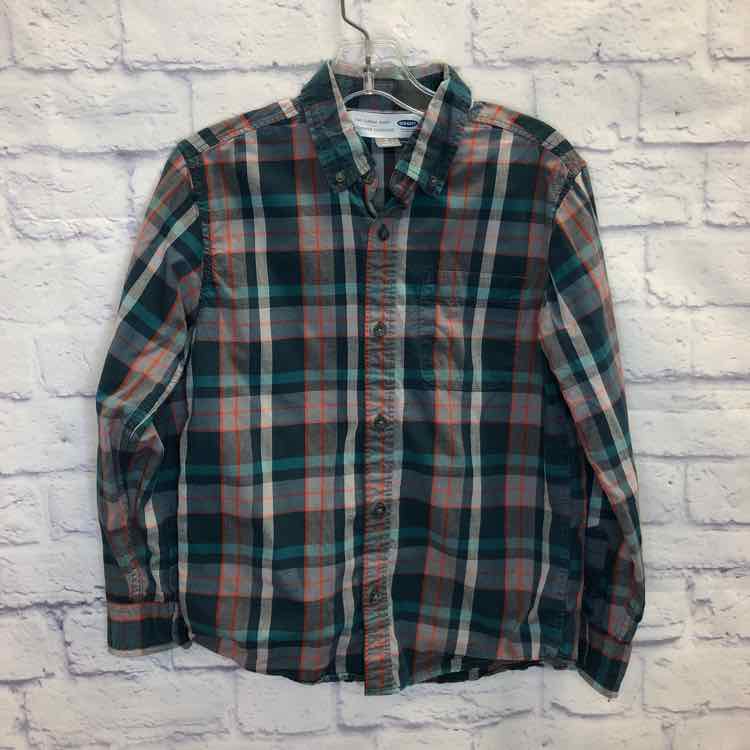 Old Navy Plaid Size 8 Boy Polo or Button Down