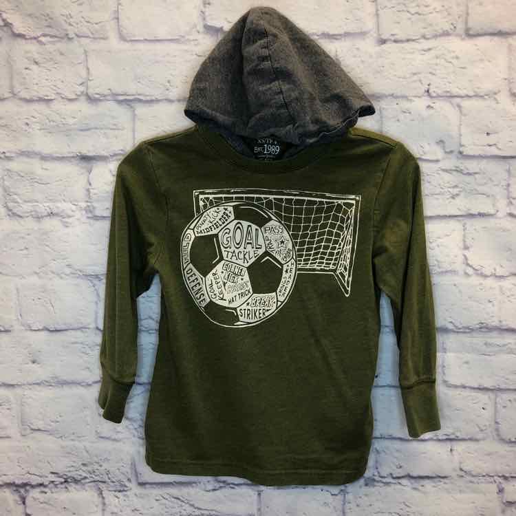 Childrens Place Green Size 4T Boys Long Sleeve Shirt