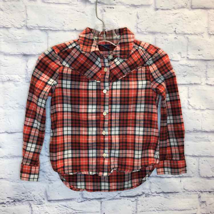 Gap Orange Size 4T Girl Polo or Button Down