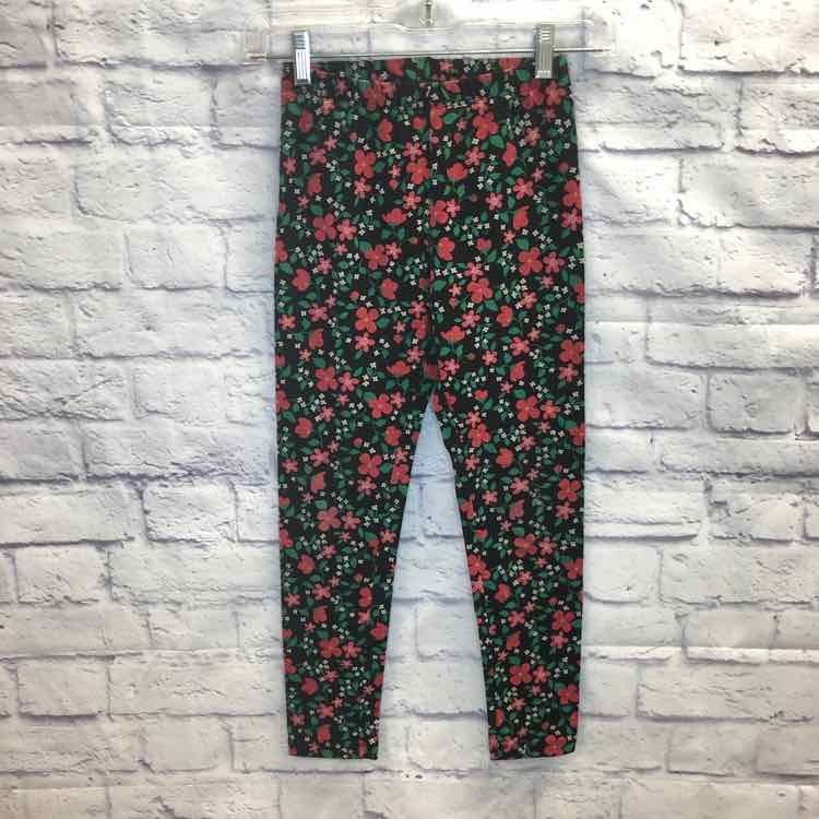 Cat & Jack Floral Size 10 Girls Leggings